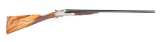 (C) BELGIAN SIDELOCK EJECTOR 12 BORE SIDE BY SIDE SHOTGUN