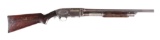 (C) STEVENS MODEL 620A SLIDE ACTION SHOTGUN IN RIOT CONFIGURATION.