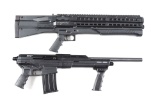 (M) LOT OF 2: UTAS UTS-15 & STANDARD MANUFACTURING SKO PUMP ACTION SHOTGUNS.