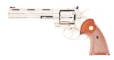 (M) COLT PYTHON DOUBLE ACTION REVOLVER WITH BOX.