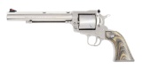 (M) RUGER STAINLESS STEEL SUPER BLACKHAWK HUNTER IN ORIGINAL BOX.