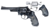 (M) LOT OF 2: SMITH & WESSON 637-1 AIRWEIGHT AND 57-3 REVOLVERS.
