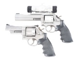 (M) LOT OF 2: SMITH & WESSON MODEL 617 AND 629 REVOLVERS.
