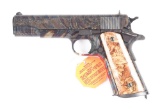 (M) COLT GOVERNMENT MODEL .38 SUPER SEMI-AUTOMATIC PISTOL.