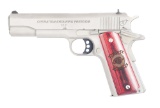 (M) COLT GOVERNMENT MODEL SEMI-AUTOMATIC PISTOL.