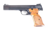 (M) SMITH & WESSON MODEL 41 .22 LR SEMI AUTOMATIC PISTOL WITH BOX.