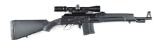(M) RUSSIAN IZHMASH SAIGA .308 SEMI AUTOMATIC RIFLE WITH SCOPE.