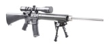 (M) ARMALITE M-15 SEMI AUTOMATIC RIFLE WITH SCOPE