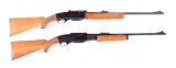 (M) LOT OF 2: REMINGTON WOODSMASTER 742 SEMI AUTOMATIC AND SLIDE ACTION RIFLES