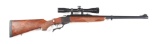 (M) RUGER NO. 1-H TROPICAL .458 WIN MAG SINGLE SHOT RIFLE WITH SCOPE.