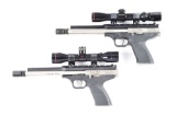 (M) LOT OF 2: EXCEL ARMS MP-5.7 & MP-22 SEMI-AUTOMATIC PISTOLS.