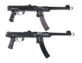 (M) LOT OF 2: PIONEER ARMS POLISH PPSH43-C SEMI-AUTOMATIC PISTOLS.