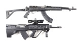 (M) LOT OF 2: CUSTOM CHINESE SKS & YUGOSLAVIAN M59/66 BULLPUP SEMI-AUTOMATIC RIFLES.