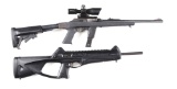(M) LOT OF 2: MARLIN MODEL 9 CAMP CARBINE AND BERETTA CX4 STORM SEMI AUTOMATIC RIFLES