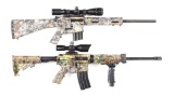 (M) LOT OF 2: REMIGNTON R-15 VTR .450 BUSHMASTER AND SMITH & WESSON M&P-15 SEMI AUTOMATIC RIFLES