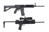 (M) LOT OF 2: SIG SAUER M400 & KEL-TEC CMR-30 SEMI-AUTOMATIC RIFLES.