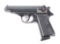 (C) WEST GERMAN POLICE MARKED WALTHER PP SEMI AUTOMATIC PISTOL.