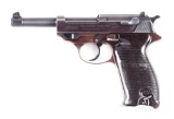 (C) VERY ATTRACTIVE WORLD WAR II COMMERCIAL PRODUCTION WALTHER P.38 MOD. HP SEMI-AUTOMATIC PISTOL.