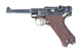 (C) MAUSER 1939 BANNER SEMI AUTOMATIC LUGER PISTOL.