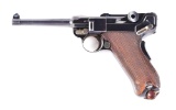 (C) DWM MODEL 1900 AMERICAN EAGLE LUGER SEMI-AUTOMATIC PISTOL.