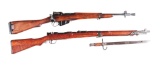 (C) LOT OF 2: BRITISH NO. 5 MK I ENFIELD JUNGLE CARBINE AND KOKURA TYPE 99 BOLT ACTION RIFLES.