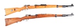 (C) LOT OF 2: STEYR-DAIMLER-PUCH K98 AND YUGOSLAVIAN M24/47 BOLT ACTION RIFLES.