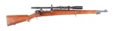 (C) SPRINGFIELD 03-A3 BOLT ACTION RIFLE IN SNIPER CONFIGURATION.