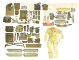 LARGE LOT OF POST-WORLD WAR II/COLD WAR ERA USMC FIELD GEAR AND EQUIPMENT