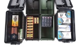 LOT OF 4: AMMO BOXES OF .40 SMITH & WESSON, 10MM, & ONE BOX OF .500 SMITH & WESSON MAGNUM.