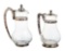 LOT OF 2: WATER PITCHERS.