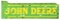 JOHN DEERE FARM EQUIPMENT PORCELAIN NEON SKIN SIGN.