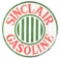 SINCLAIR GASOLINE PORCELAIN SERVICE STATION SIGN.