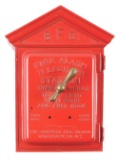 THE GAMEWELL FIRE ALARM TELEGRAPH STATION BOX.