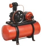 RESTORED QUINCY AIR COMPRESSOR W/ WAGNER ELECTRIC MOTOR.