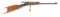 (C) WINCHESTER DELUXE HIGHWALL SCHUETZEN SINGLE SHOT RIFLE.