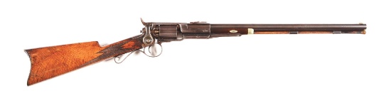 (A) COLT 1855 HALFSTOCK CONVERSION SPORTING RIFLE.