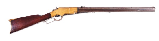 (A) .44 HENRY RIMFIRE 1860 LEVER ACTION RIFLE.