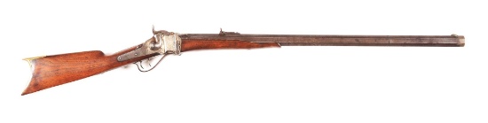 (A) SHARPS "OLD RELIABLE" SINGLE SHOT RIFLE.