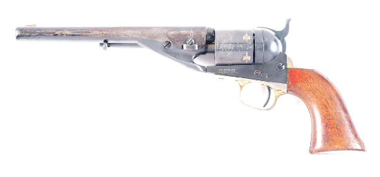 (A) COLT MODEL 1861 NAVY CONVERSION SINGLE ACTION REVOLVER.