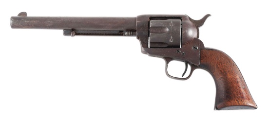 (A) AINSWORTH INSPECTED COLT SINGLE ACTION ARMY REVOLVER WITH HOLSTER, KOPEC LETTER.