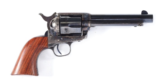 (A) RARE NO SERIAL NUMBER COLT ARTILLERY SINGLE ACTION ARMY REVOLVER (1878).