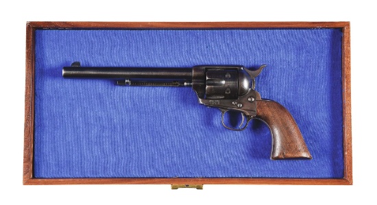 (A) COLT SINGLE ACTION ARMY REVOLVER.