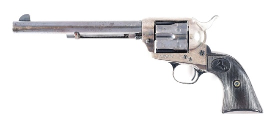(C) COLT SINGLE ACTION ARMY REVOLVER (1920).