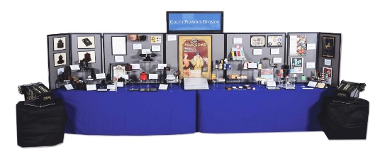AWARD WINNING COLT PLASTICS DIVISION DISPLAY.