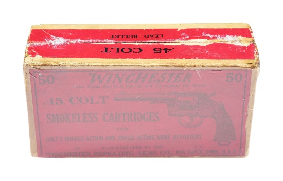 WINCHESTER .45 COLT PICTURE BOX.