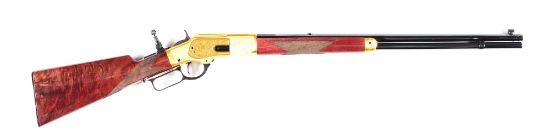 M) RARE 1 OF 1 WINCHESTER 1873 ONE OF ONE THOUSAND LEVER ACTION RIFLE ESPECIALLY BUILT FOR CDNN SPOR
