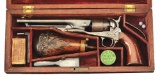 (A) IMPORTANT CASED COLT MODEL 1860 ARMY PERCUSSION REVOLVER WITH HISTORICAL PRESENTATION 