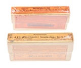LOT OF 2: WINCHESTER .50-110 AND .45-90 2-PIECE CARTRIDGE BOXES.