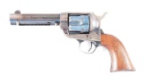 (A) COLT SINGLE ACTION ARMY FRONTIER SIX SHOOTER .44-40 REVOLVER.