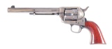 (A) HIGH CONDTION COLT ETCHED PANEL FRONTIER SIX SHOOTER SINGLE ACTION REVOLVER (1884).